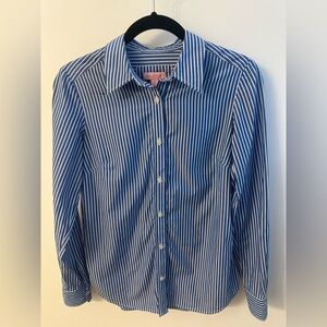 Lily Pulitzer Blue Striped Women’s Shirt
